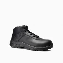 JORI Sicherheitsschnürstiefel jo_CLEAN Loop black Mid ESD S3