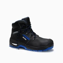 ELTEN Sicherheitsschnürstiefel LEONARDO XXSG black-blue Mid ESD S3