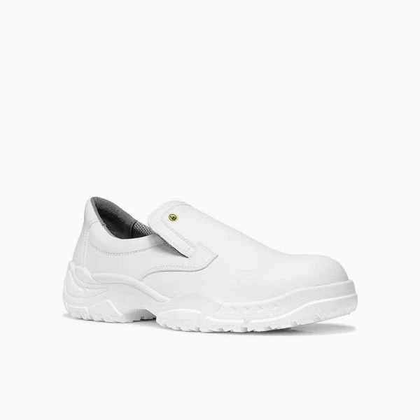 ELTEN Sicherheitshalbschuh WHITE Slipper Low ESD S2 3 ELTEN Sicherheitshalbschuh WHITE Slipper Low ESD S2