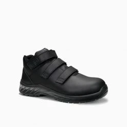 JORI Sicherheitsschnürstiefel jo_CLEAN Strap black Mid ESD S3