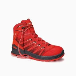 LOWA WORK LOWA Sicherheitsschnürstiefel LARROX Work GTX red Mid S3 CI