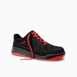 ELTEN Sicherheitshalbschuh MAVERICK black-red Low ESD S3